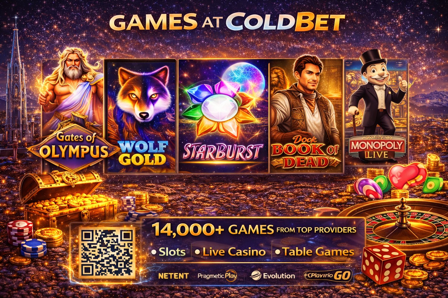 ColdBet casino games
